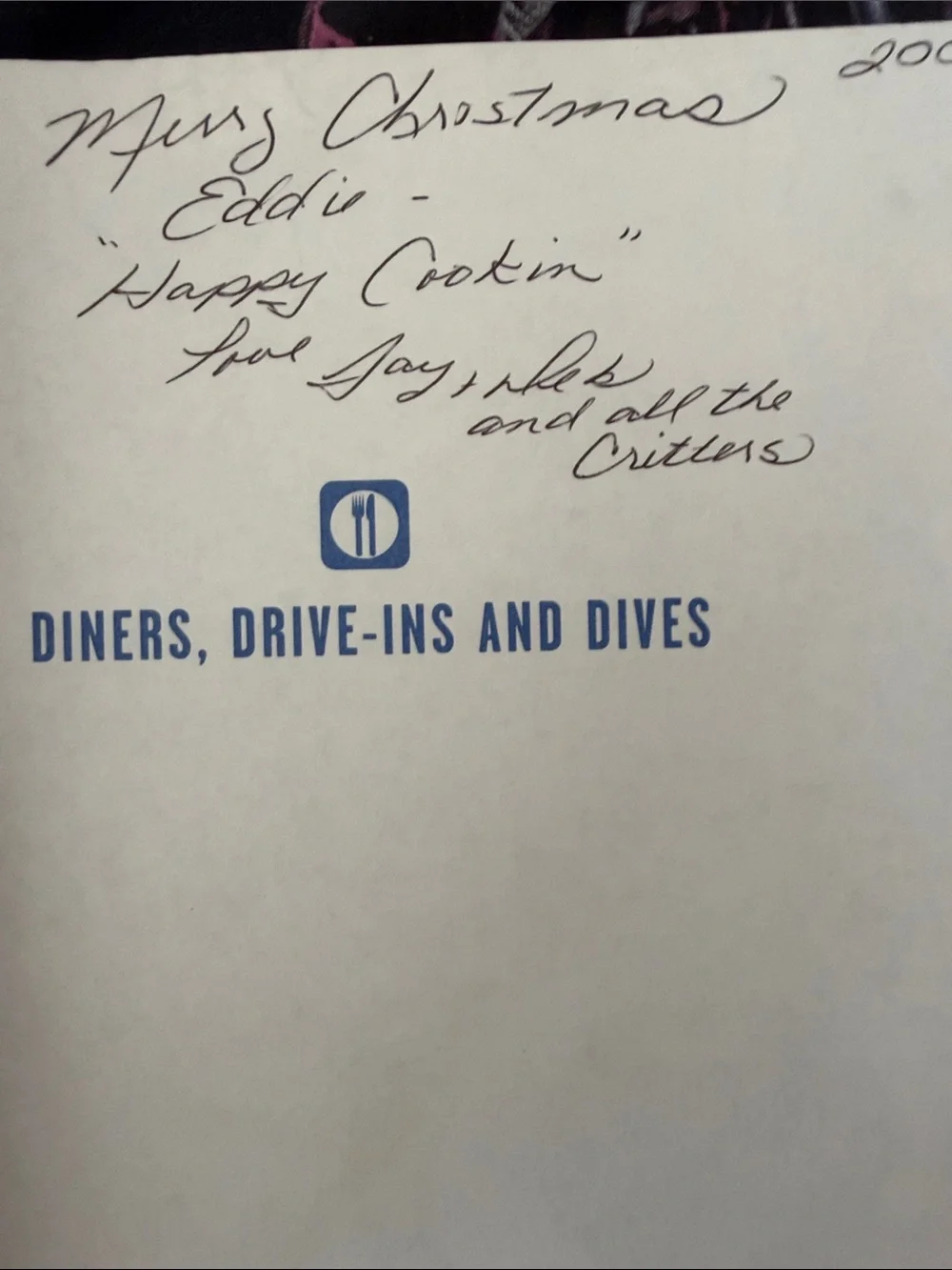 Guy Fieri Red Diner-Themed Cover - Food Network